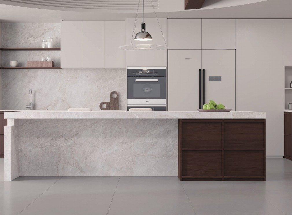 Luxury White Integrated Basin