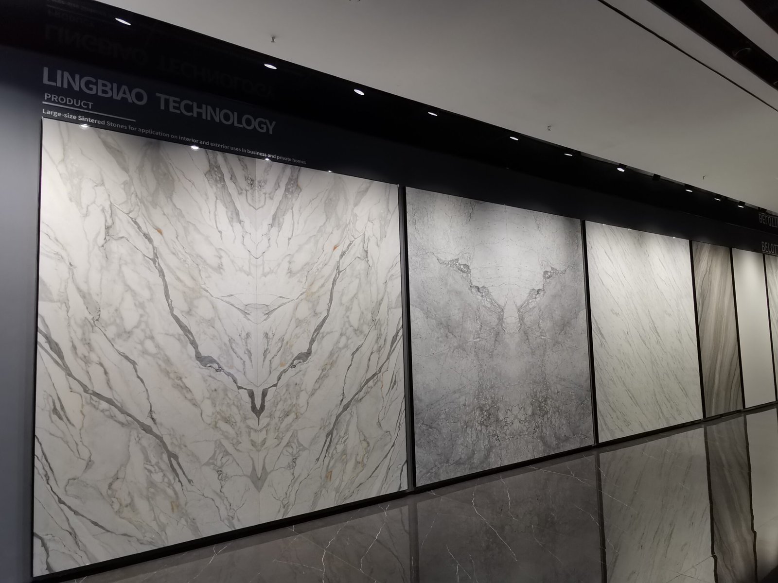 LingBiao Sintered Stone Show Room