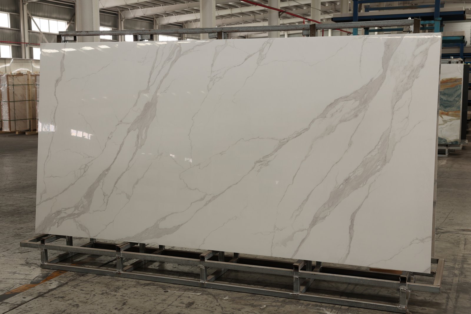 Bianco Rumeno Polished Sintered Stone