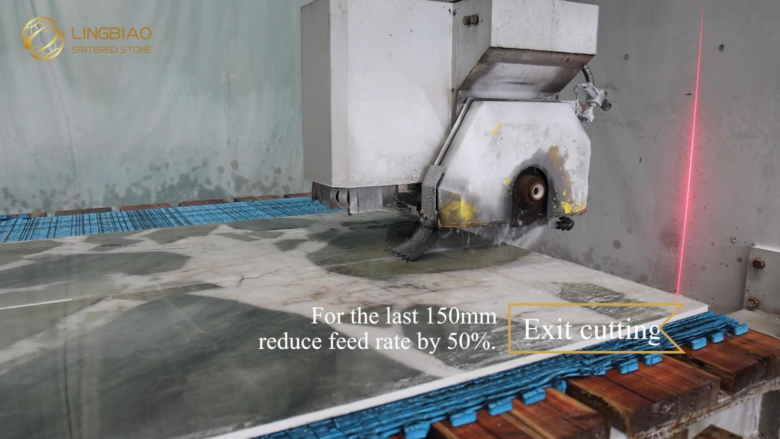 Discharging Slabs by Manipulator