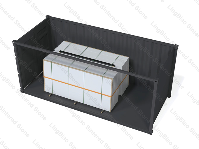 A-Frame in 20ft Container