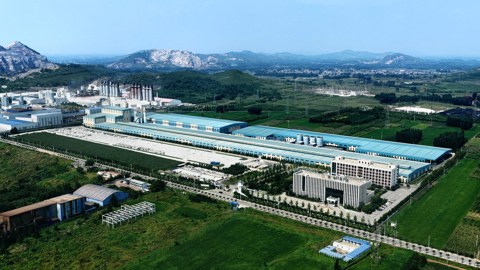 LingBiao Factory Aerial View