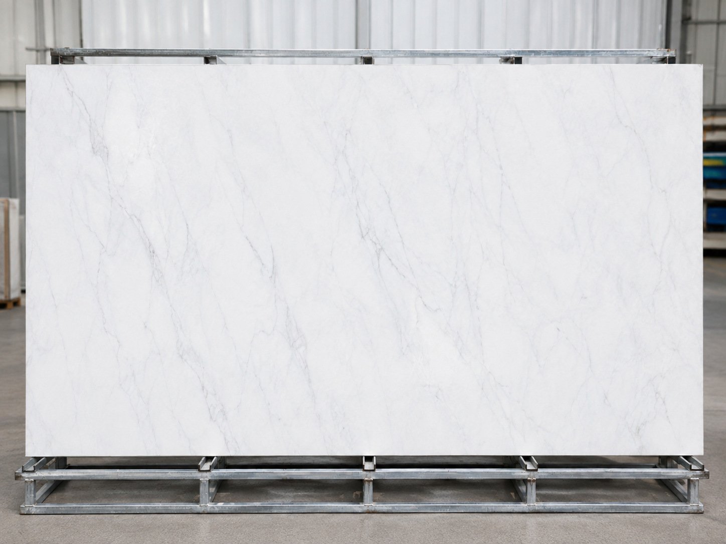 Carrara White Slab Photos