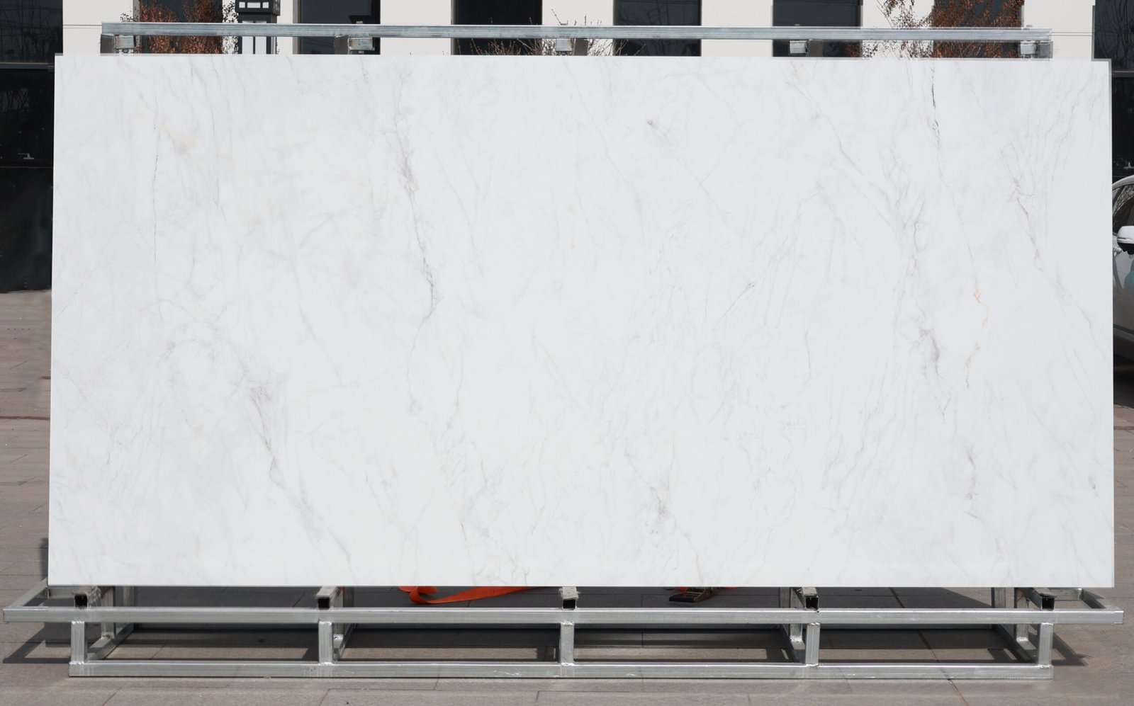 Carrara White Slab Photos