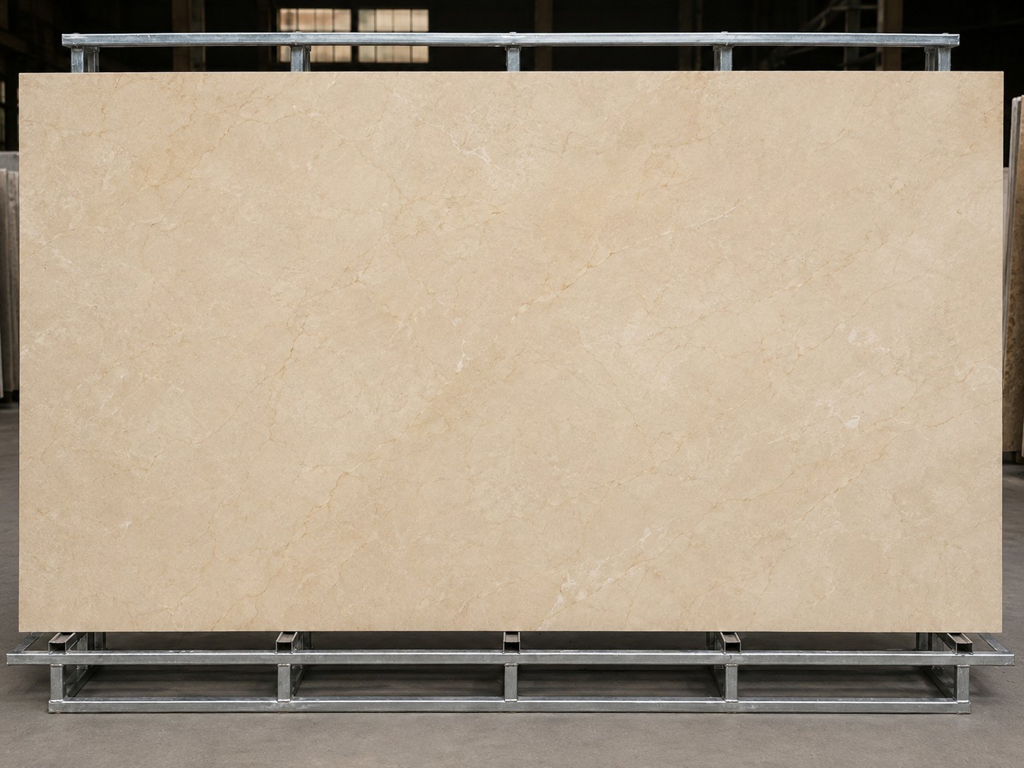 Cream Marfil slab photo