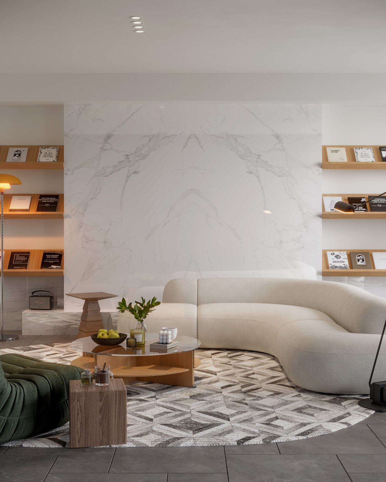Statuario Application Renderings