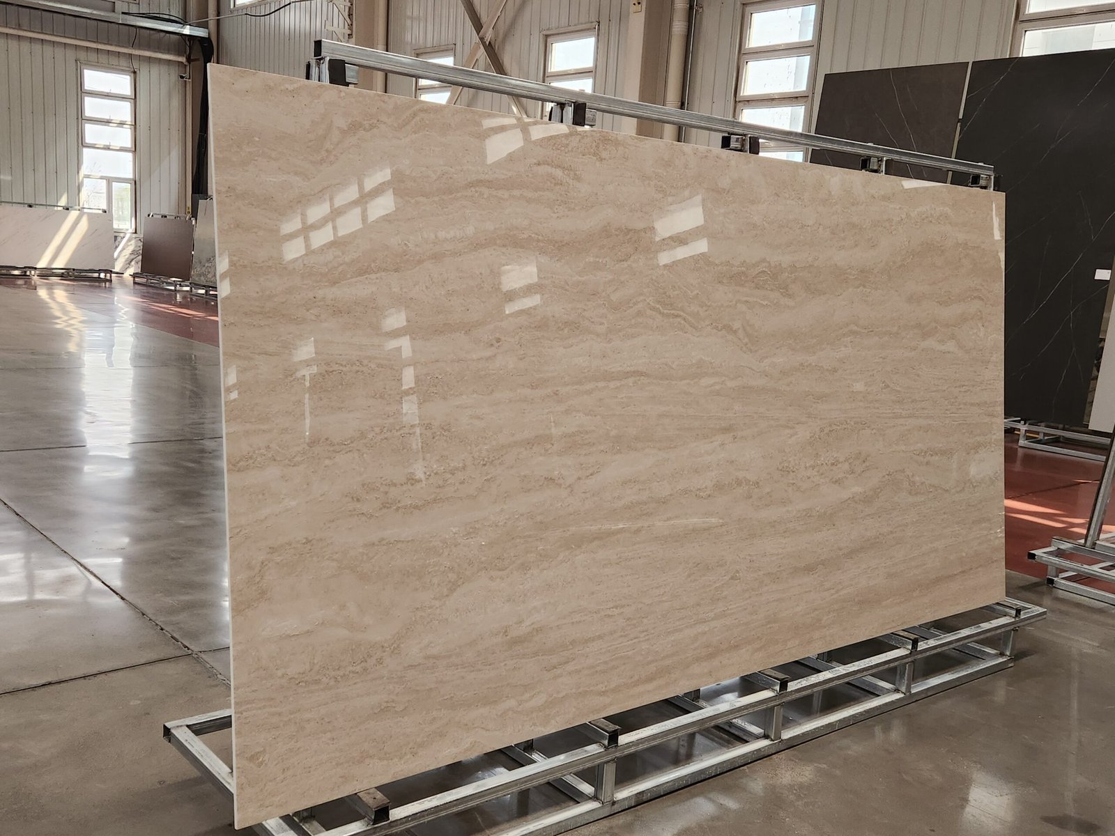 Travertine – Polished Slab Photos