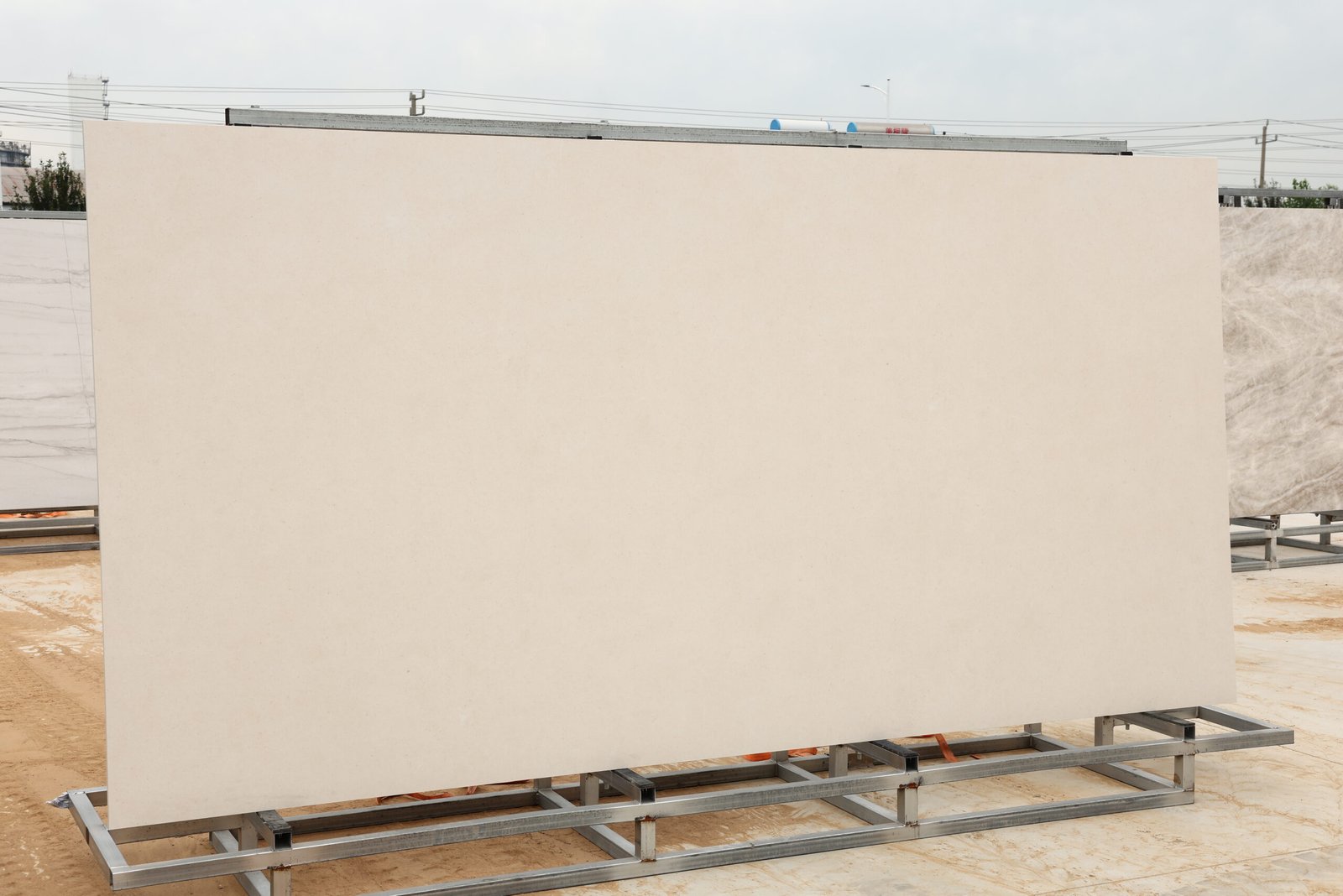 French White Limestone Slab Photos