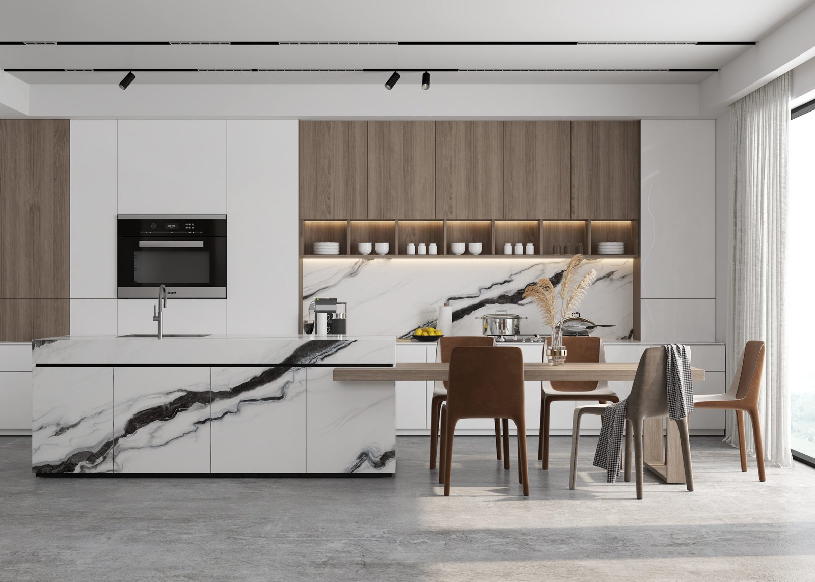 Panda White Application Renderings
