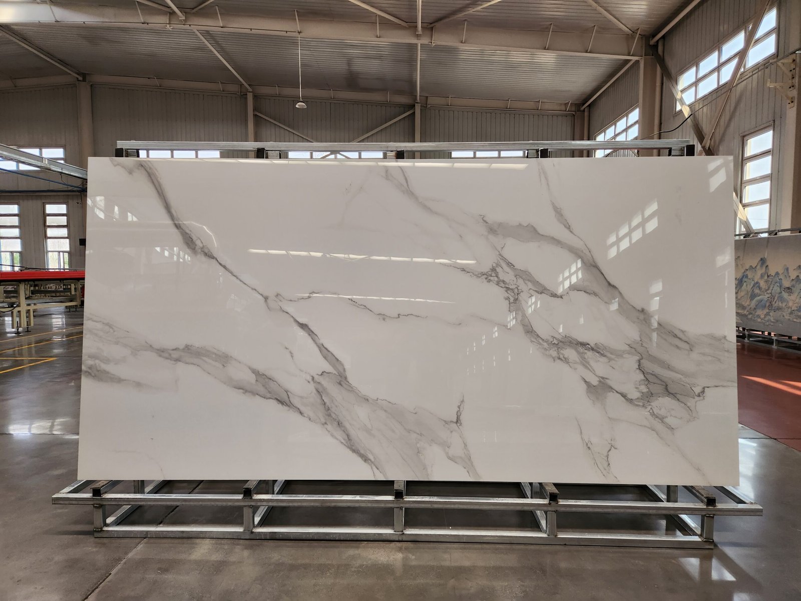 Rosha White – Polished slab photo