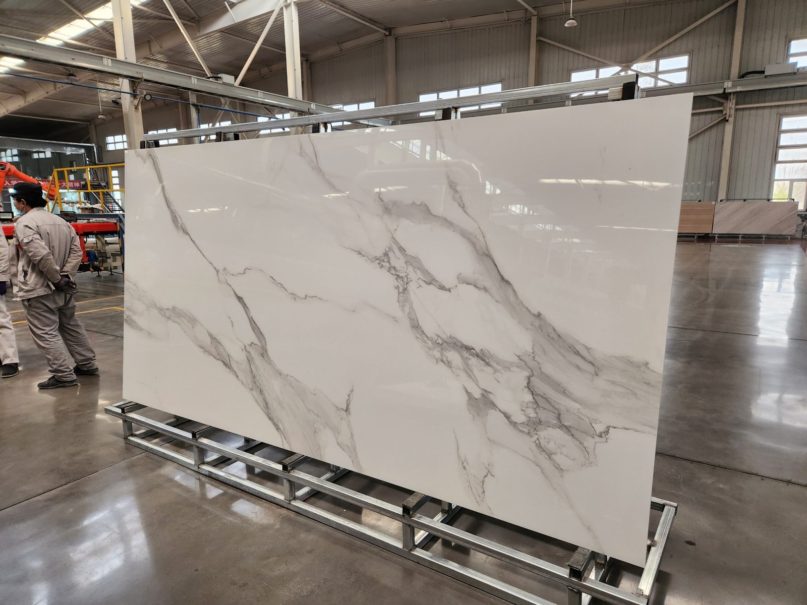 Rosha White – Polished Slab Photos